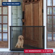 Uimoso Baby Gate Safety Stair Gate Dog Barrier Doorway 29.5-37 Wide x 30 Tall