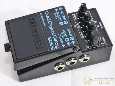 Boss SDE-3 Digital Delay Gitarrenpedal Stereo 800ms Mono 1600ms gebraucht