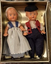 1930 s-40 s Two German Celluloid Dolls 4.5