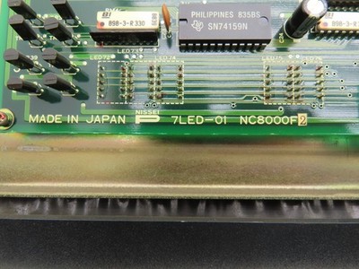 Nissei NC-8000F Operator Control Panel Injection Molding | eBay