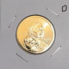 2005 P & D Sacagawea Dollar  (VERY NICE COINS)