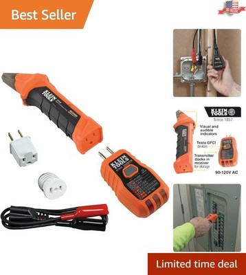 High-Performance Circuit Breaker Finder Set with GFCI Outlet Testing Capability