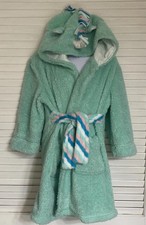 Girl's Unicorn Hooded Plush Bath Robe, Size: 4T/5T, Green by Cat  Jack