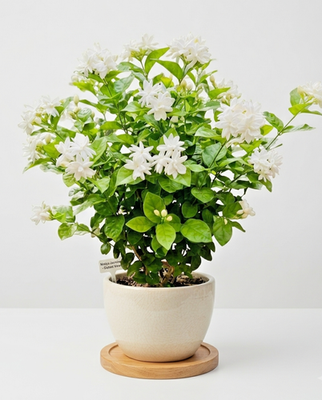 Arabian Jasmine Belle of India Rooted Starter Plant Jasminum Sambac  Fragrant | eBay