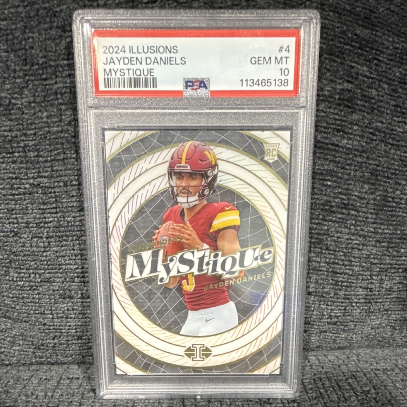Jayden Daniels Panini Illusions Mystique #4 Base