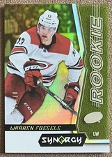 2018-19 Upper Deck Synergy Green #71 Warren Foegele Rookie /299 Hockey Parallel