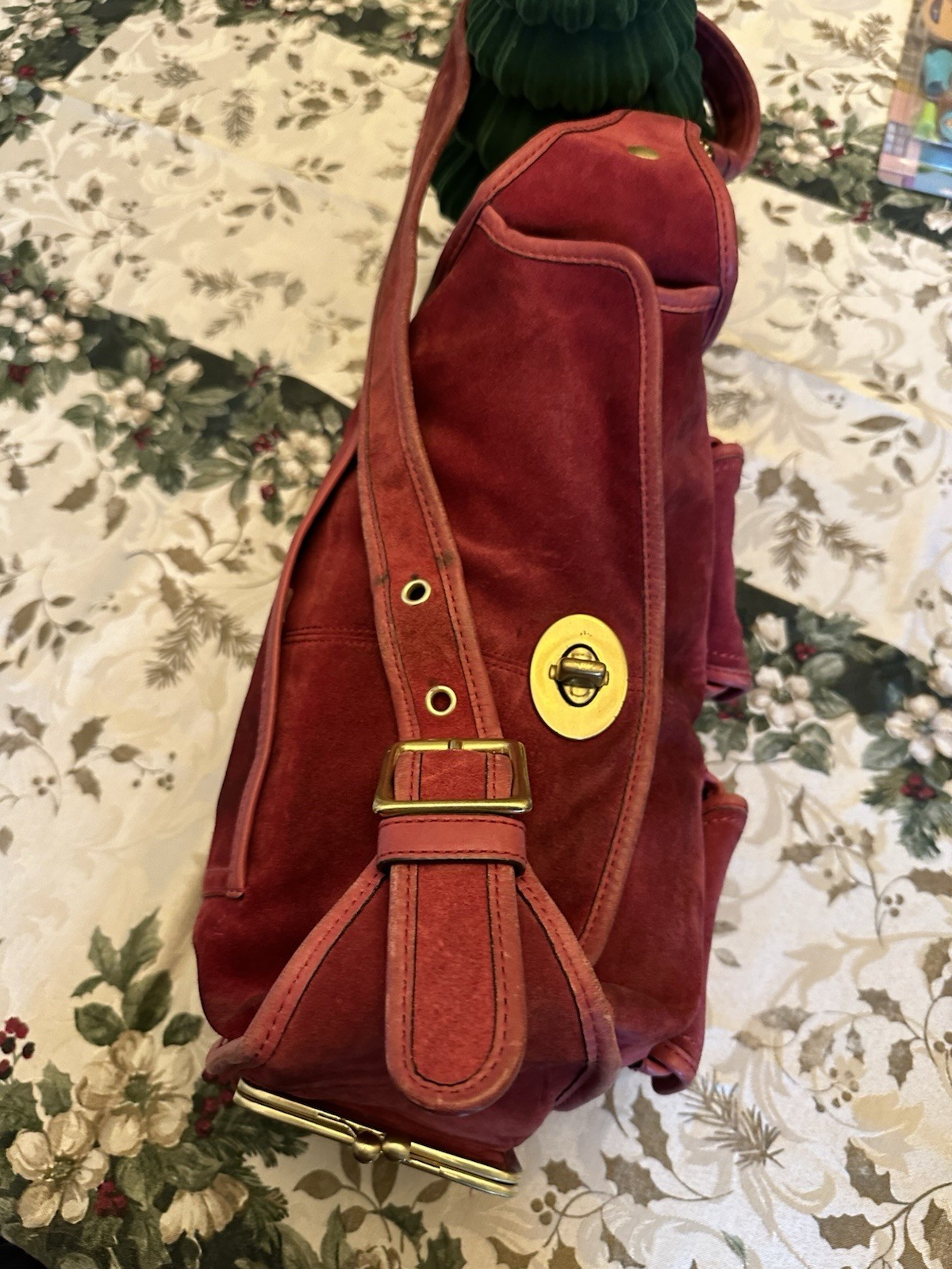 Coach 12797 Raspberry Bleecker Haversack Bag Limi… - image 6