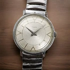 Vintage RARE TIMEX 1959 DARWIN THIN WATCH ALUMINUM 299 L35? MCM Mechanical AS-IS