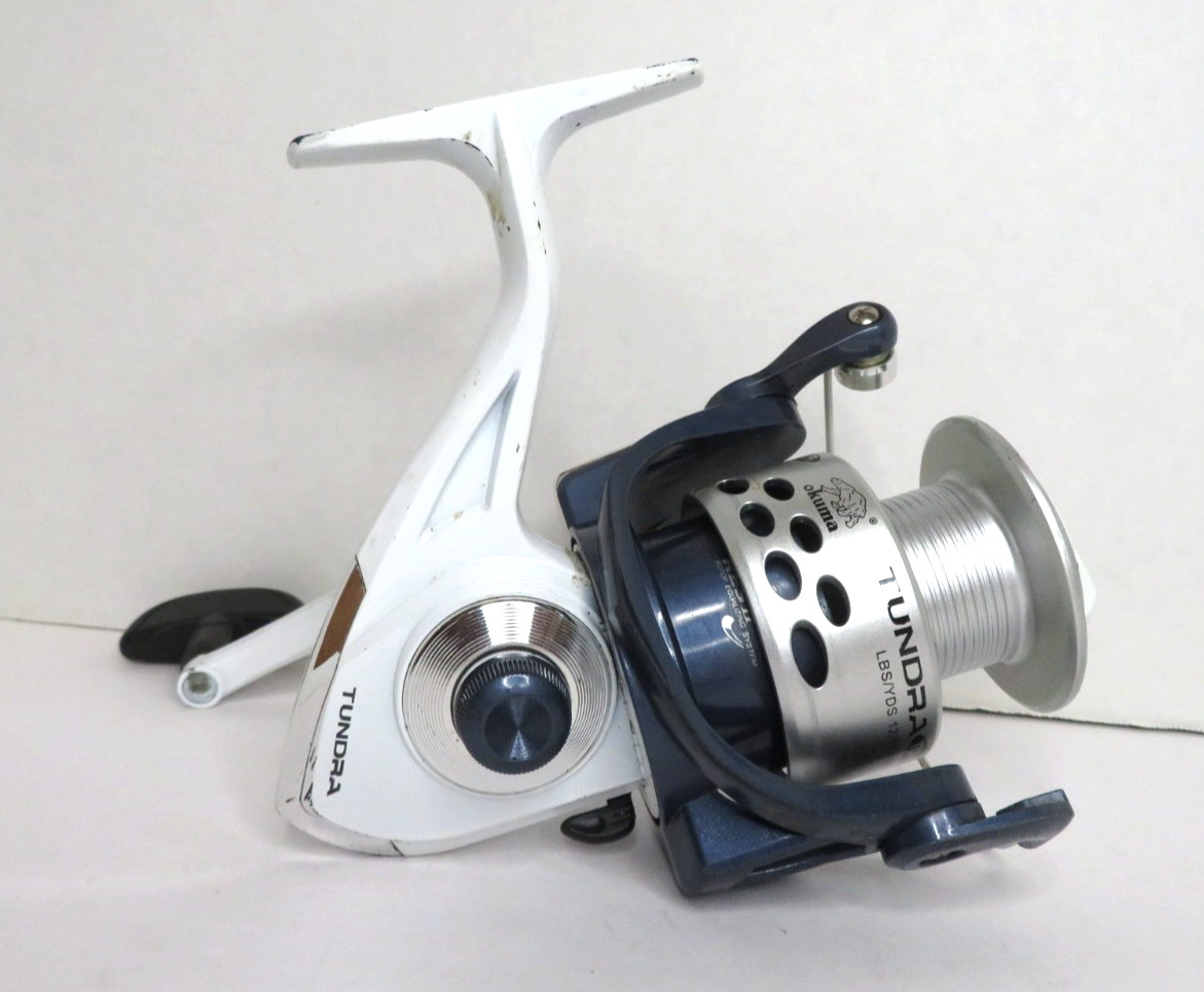 Okuma Tundra TU-65 Fishing Spinning Reel 1 Bearing 4.1:1 Gear Baitfeeder Spooled
