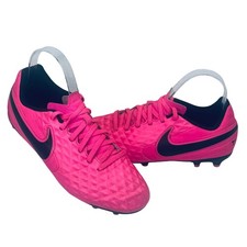 Nike Tiempo Legend 8 Pink Black Soccer Cleats Youth 6Y AT5881-600