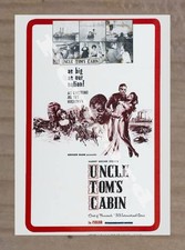 Historic Uncle Tom's Cabin 1965 Movie Advertising Postcard