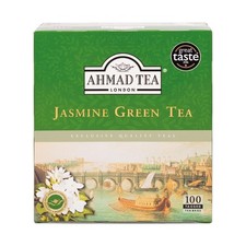 Ahmad Tea Jasmine Romance Green Tea 100 Count Delicious Antioxidant Brew