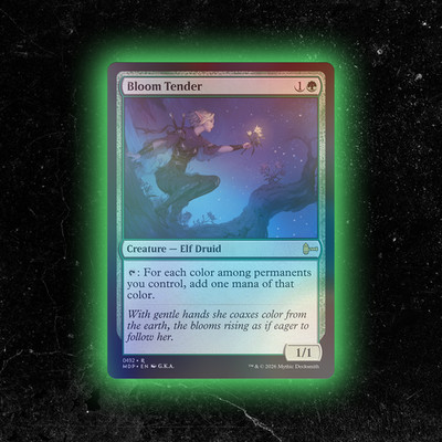 FOIL - Bloom Tender - Custom MTG Card - High-Quality