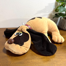Vintage 1985 Tonka Pound Puppies Brown Plush Puppy Dog Long Floppy Ears