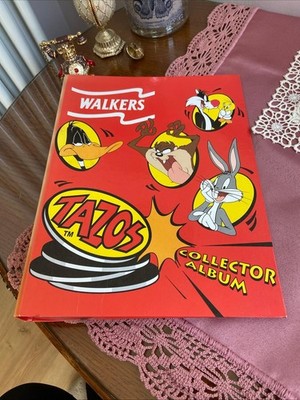 Walkers Looney Tunes Tazos - Full Set 1-50 + Monster Munch Sammlerstücke