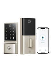 Smart Lock Keyless Entry Door Built in WiFi C210 Nickel eufy Security