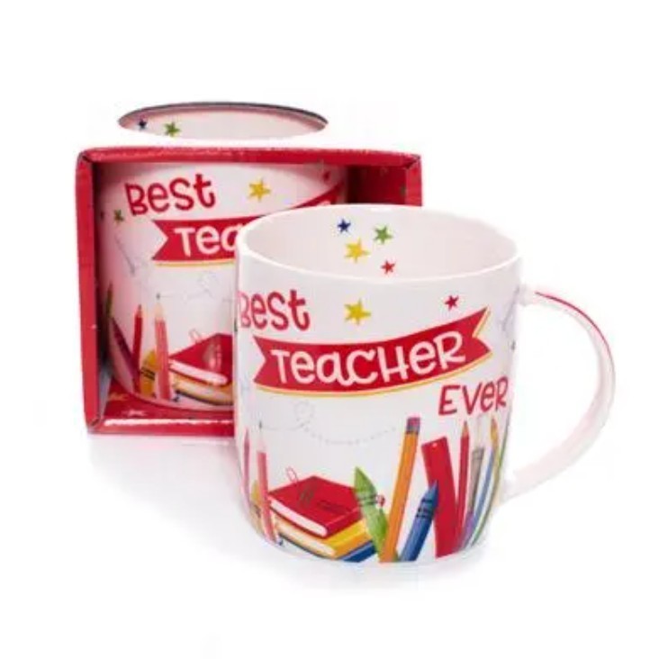 Best Teacher Ever Ceramic Mug