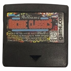 Tiger Game.com 1997 WILLIAMS ARCADE CLASSICS Cartridge 71-722 Box Manual TESTED