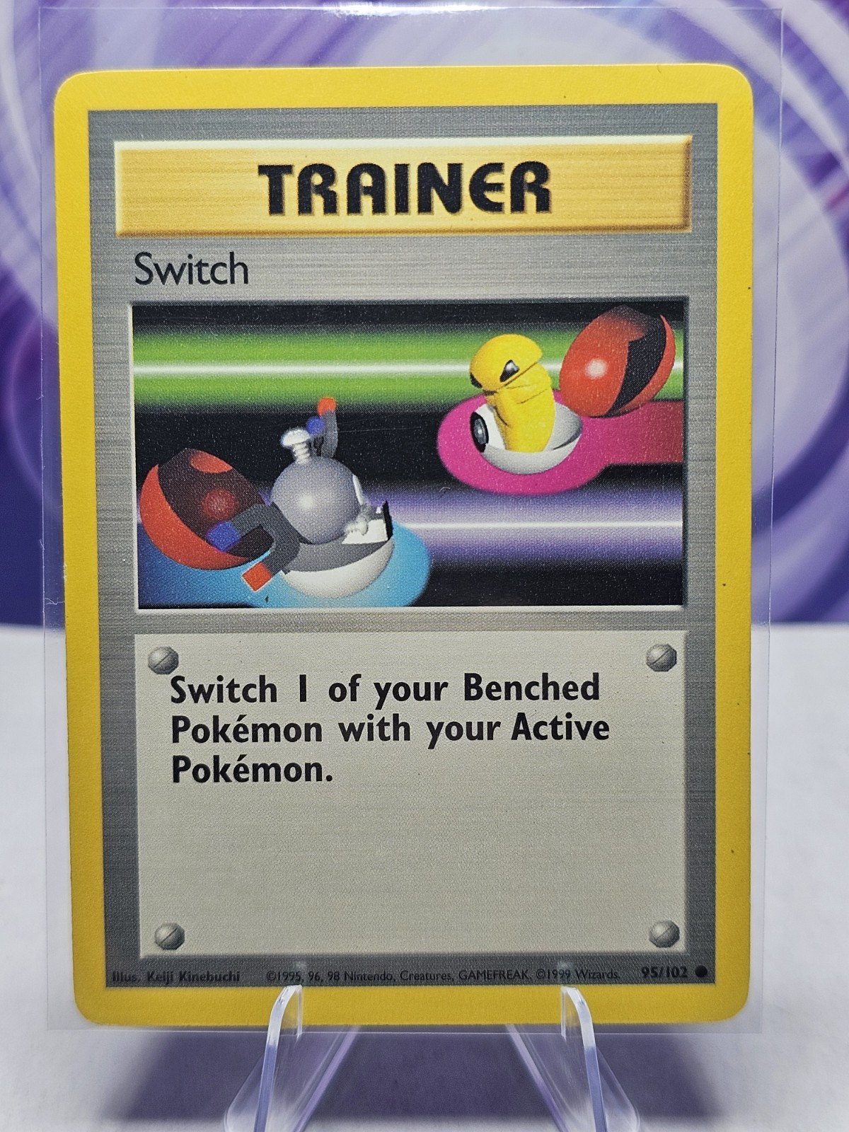 Pokemon TCG Switch 95/102 Base Set Regular Common Trainer LP