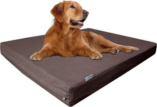 Extra Large Orthopedic Memory Foam Dog Bed for Large Dogs with Durable Waterproo