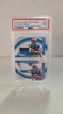 2023 National Treasures RC Nfl Gear Combo Bryce Young & Jonathan Mingo /25