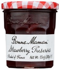 Bonne Maman All Natural Strawberry Preserves 13 Ounce Made in France