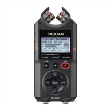 TASCAM DR-40XP 32-bit Float 4ch Audio Recorder No Clipping USB-C Videography XLR