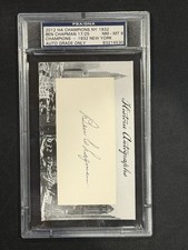 2012 Historic Autographs Champions 1932 Ben Chapman AUTO #24/25 PSA/DNA 8 Auto