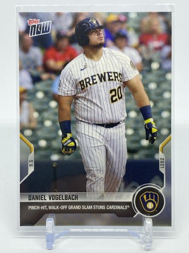 Daniel Vogelbach Topps Now 765 Walk-Off Grand Slam Brewers vs Cardinals 5.09.2021 - Bild 1 von 2