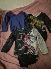 Lot 45 Set Of 3 Ozone Adult Small Leotards