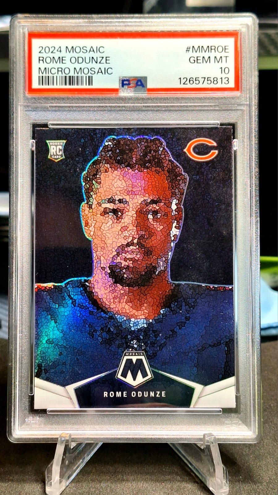 ROME ODUNZE Micro Mosaic Rookie PSA 10 - 2024 Mosaic