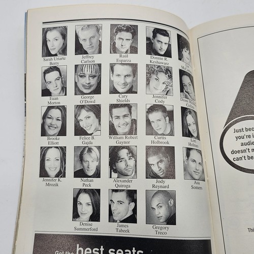 Taboo Playbill November 2003Cast Signed Boy George Broadway Plymouth Theatre - Picture 6 of 7
