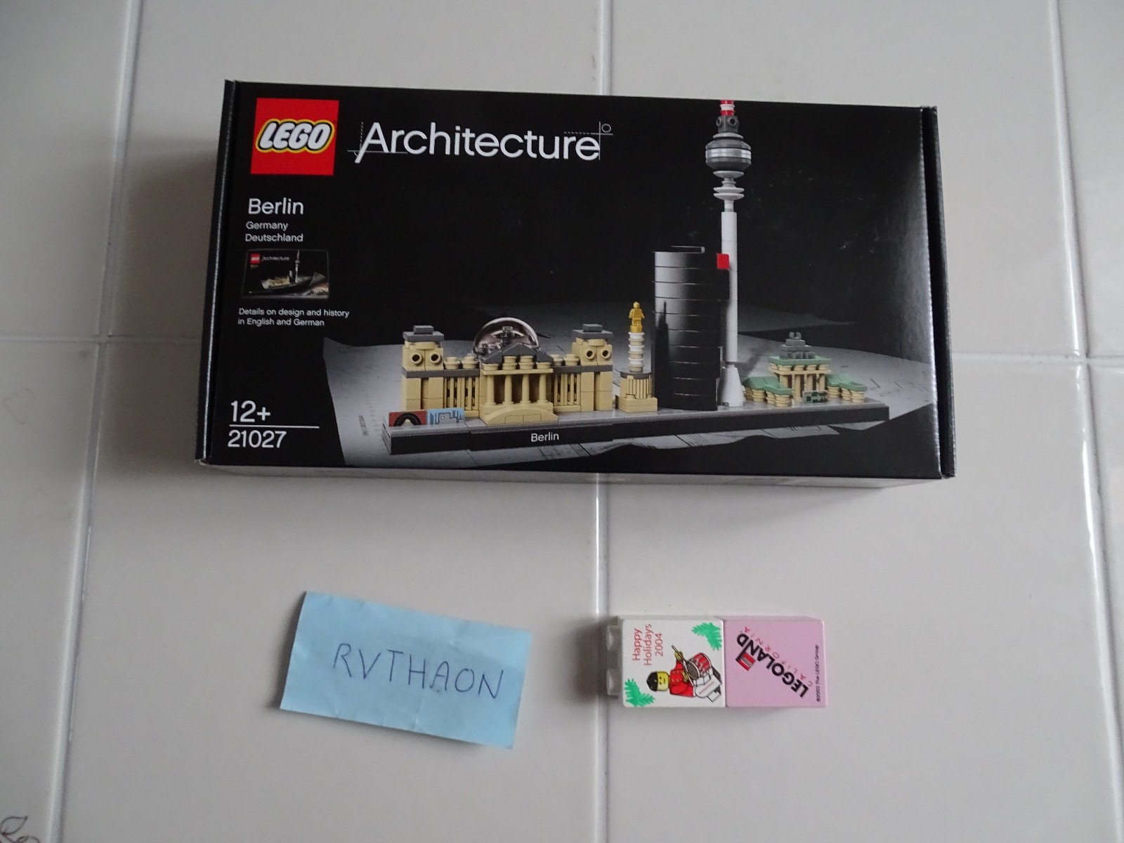 LEGO Architecture 21027 Berlin idée cadeau anniversaire boîte scellée collection