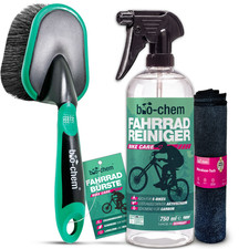 bio-chem Fahrradreiniger 750 ML + Fahrradb&uuml;rste & Tuch Putzmittel Bike Cleaner