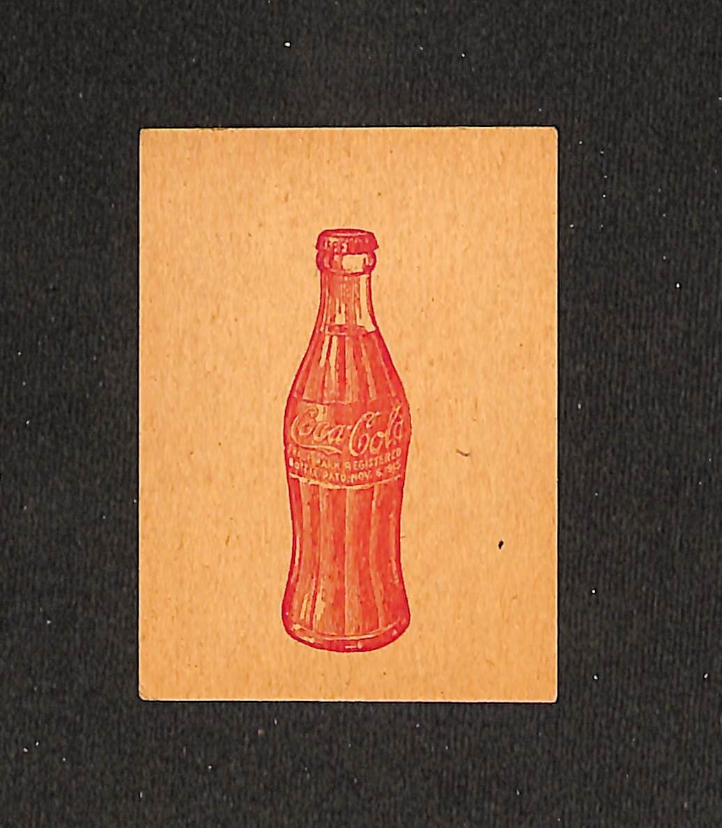 COCA- COLA CARD OFFERING A FREE BOTTLE, VINTAGE | eBay