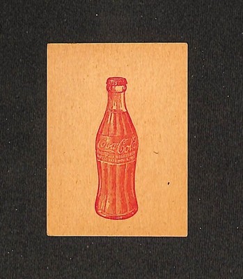 COCA- COLA CARD OFFERING A FREE BOTTLE, VINTAGE | eBay