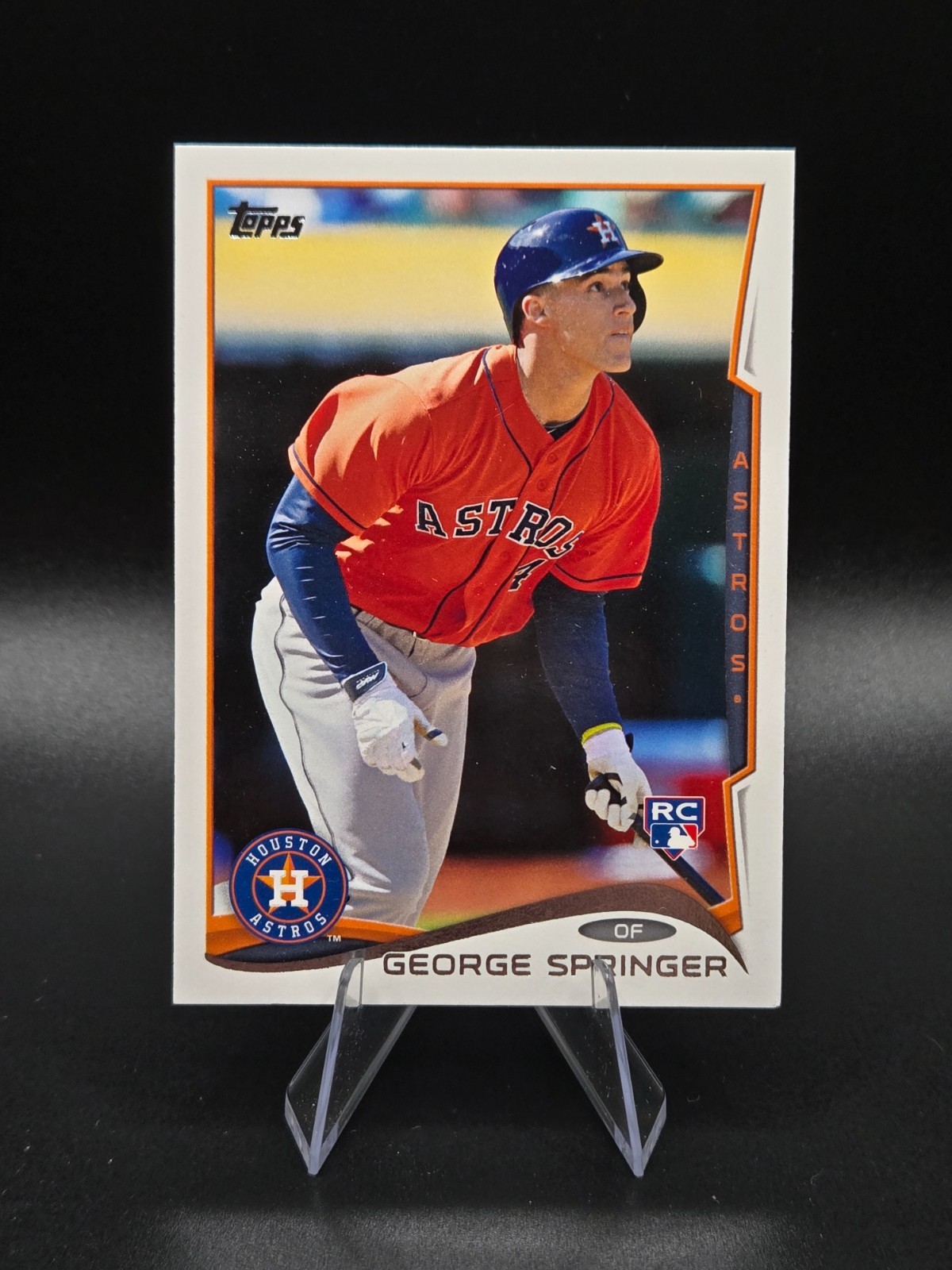 2014 Topps Update #US10A George Springer RC! Astros