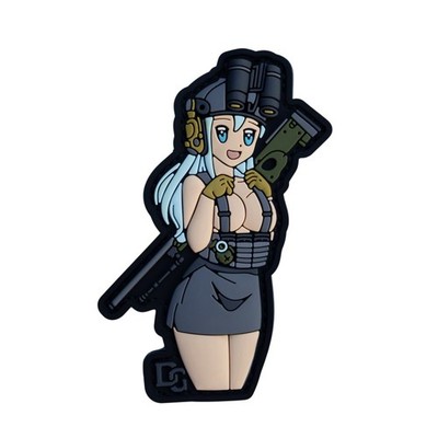 PVC Patch (chevron) ''Anime Girl with AWP''