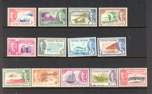 CAYMAN ISLANDS--Complete Set  Scott #122-#134