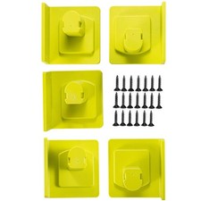 5Pcs Tool Holder Mount Wall Mount Bracket With Screws For Ryobi One+ 18V Battery