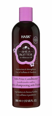 Hask Shea Butter & Hibiscus Oil Anti-Frizz Conditioner (Pack of 1)