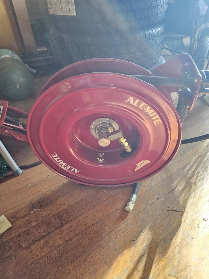 Alemite 8078-H 重型软管 Relel — 第 4/4 张图片