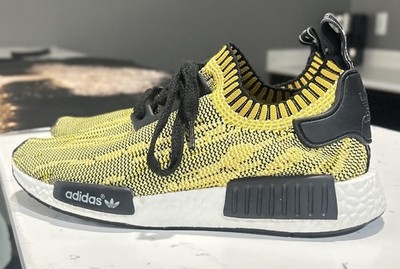 NMD_R1 Primeknit EQT Yellow Sneakers