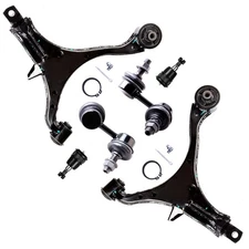 [6pcs] For 2002-2006 Honda CRV Lower Control Arm Ball Joint Sway Bar Suspension