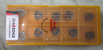 MITSUBISHI / DIA Edge JOMT080320ZZSR-JM Carbide Inserts Grade MP6120 - 10pcs