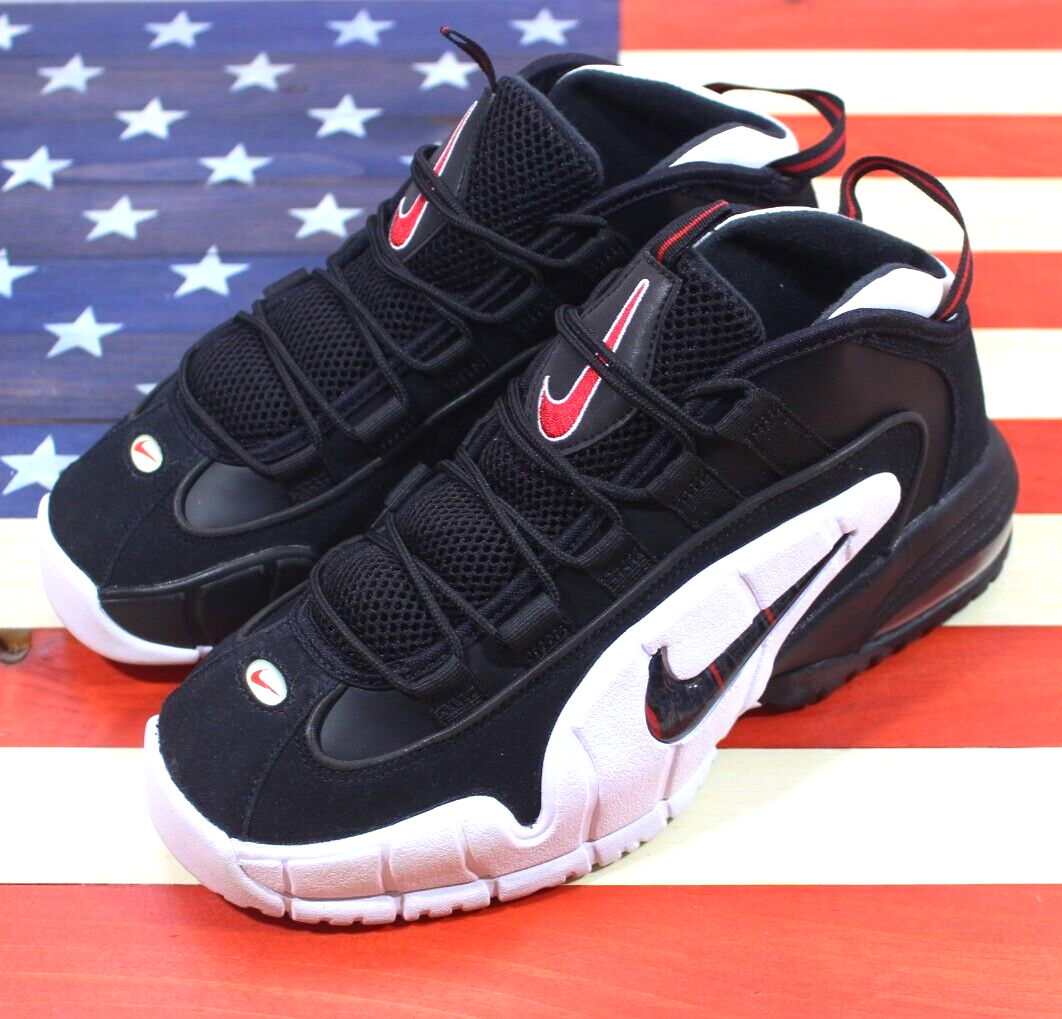 Nike Air Max Penny 1 Chicago Bulls Shoe 2018 Black Red White 685153 nike-air-max-penny-1-chicago-bulls-shoe-2018-black-red-white-685153