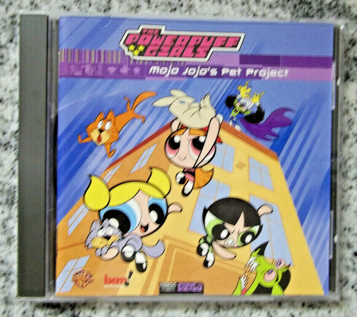 The Powerpuff Girls Mojo Jojo's Pet Project CD ROM Game 2001 E05