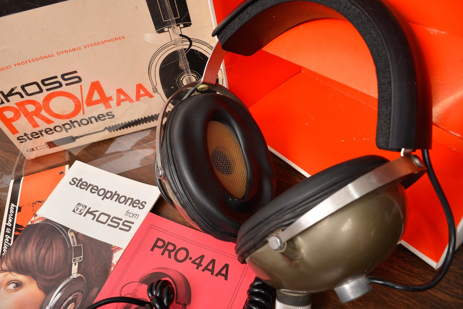 (READ) Koss Pro4AA OverEar Headphones eBay