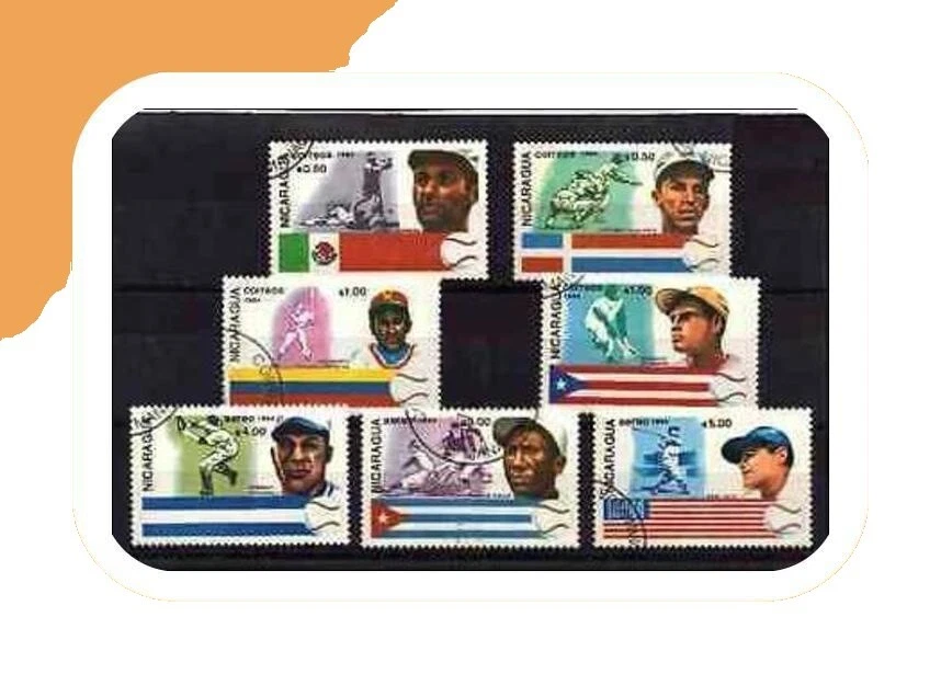 Used Cancelled to Order/CTO Nicaraguan Stamps