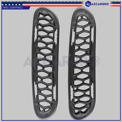 Set of 2 Bumper Insert Rear Left & Right Side Fit for 2015-2022 Dodge Charger